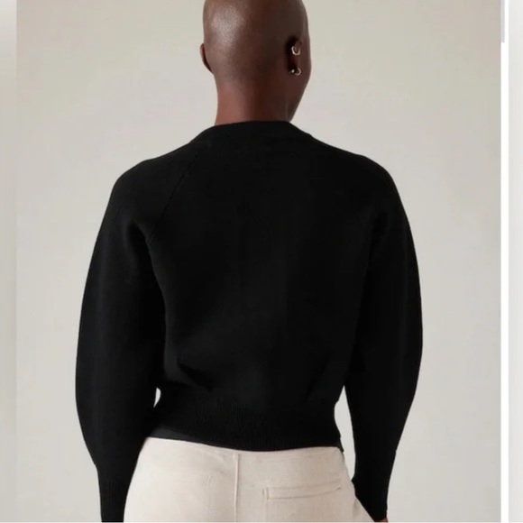 Athleta Sequoia black full zip sweater jacket ladies size‎ S - Picture 2 of 12
